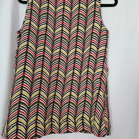Banana Republic women's tank chevron pattern in multiple colors size S - Picture 4 of 7